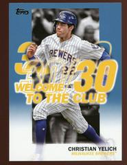 Christian Yelich [Blue] #WC-18 Baseball Cards 2023 Topps Welcome to the Club Prices