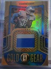 D'Andre Swift [Prime] #GG-DSW Football Cards 2022 Panini Gold Standard Gear Prices