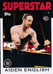 Aiden English Wrestling Cards 2016 Topps WWE Heritage Prices
