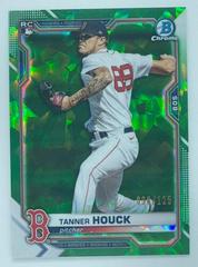 Tanner Houck [Green] #13 Baseball Cards 2021 Bowman Chrome Sapphire Prices