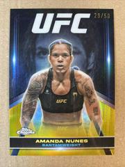 Amanda Nunes [Gold Refractor] #SUG-6 Ufc Cards 2024 Topps Chrome UFC Supergiant Prices