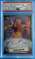 Bianca Belair [Black Refractor] Wrestling Cards 2021 Topps Chrome WWE Autographs Prices