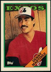Denny Martinez #76 Baseball Cards 1988 Topps Tiffany Prices