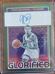 Theo Maledon [Green] #GS-THM Basketball Cards 2021 Panini Recon Glorified Signatures Prices