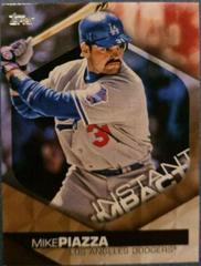 Mike Piazza [Gold] #II-15 Baseball Cards 2018 Topps Instant Impact Prices