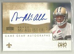 Deuce McAllister #DU-GS Football Cards 2001 Upper Deck Game Gear Autographs Prices