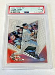 Derek Jeter [Pattern 28] #24A Baseball Cards 1999 Topps Tek Prices