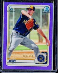 Aaron Ashby [Purple Refractor] #BCP-57 Baseball Cards 2020 Bowman Chrome Prospects Prices