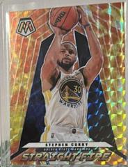 Stephen Curry #2 Basketball Cards 2021 Panini Mosaic Straight Fire Prices