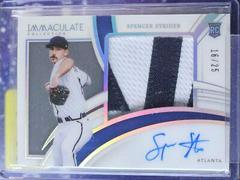 Spencer Strider [Patch Autograph Holo Silver] #146 Baseball Cards 2022 Panini Immaculate Prices