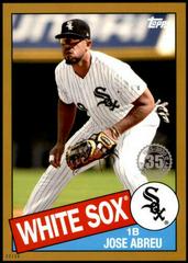 Jose Abreu [Gold] #85TB-10 Baseball Cards 2020 Topps 1985 35th Anniversary Prices