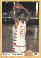 Darrin Robinson #62 Basketball Cards 1993 Classic Prices
