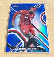 Ifunanyachi Achara [Blue] Soccer Cards 2022 Finest MLS Prices