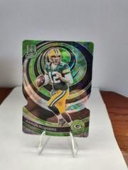 Aaron Rodgers [Green Neon Die-Cut] #104 Football Cards 2023 Panini Spectra Prices