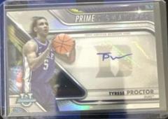 Tyrese Proctor #PCS-TP Basketball Cards 2022 Bowman Chrome University Prime Signatures Prices