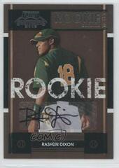 Rashun Dixon [Autograph] Baseball Cards 2008 Playoff Contenders Prices