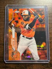 Dwight Smith Jr. [Orange Refractor] Baseball Cards 2020 Topps Chrome Sapphire Prices