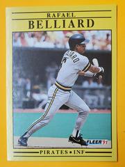 Rafael Belliard #32 Baseball Cards 1991 Fleer Prices