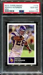 Adrian Peterson [Mini] #174 Football Cards 2010 Topps Magic Prices