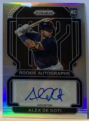 Alex De Goti [Snake Skin Prizm] #RA-AD Baseball Cards 2022 Panini Prizm Rookie Autographs Prices