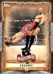 Cesaro Wrestling Cards 2020 Topps WWE Road to WrestleMania Roster Prices