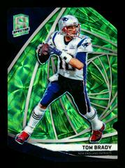 Tom Brady [Neon Green Die-Cut] #47 Football Cards 2019 Panini Spectra Prices