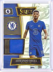 Armando Broja #SW-BRO Soccer Cards 2022 Panini Select Premier League Swatches Prices