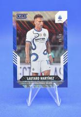 Lautaro Martinez [Blue Lava] Soccer Cards 2021 Panini Score Serie A Prices