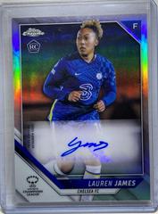 Lauren James Soccer Cards 2021 Topps Chrome UEFA Women’s Champions League Autographs Prices