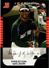 Preston Wilson Baseball Cards 2005 Bowman Prices