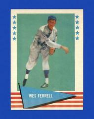 Wes Ferrell #26 Baseball Cards 1961 Fleer Prices