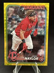 Josh Naylor [Yellow Crackle Foil] #10 Baseball Cards 2024 Topps Prices