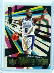 LeBron James #16 Basketball Cards 2022 Panini Court Kings Maestros Prices