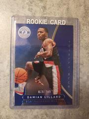 Damian Lillard [Totally Blue] #70 Basketball Cards 2012 Panini Totally Certified Prices