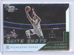 Giannis Antetokounmpo #15 Basketball Cards 2021 Panini Contenders Optic Suite Shots Prices