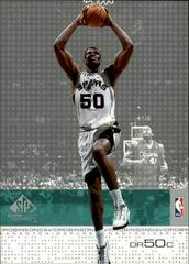 David Robinson Basketball Cards 2000 SP Game Floor Prices
