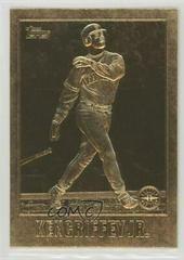 Ken Griffey Jr. [22K Gold] Baseball Cards 1997 Topps Prices