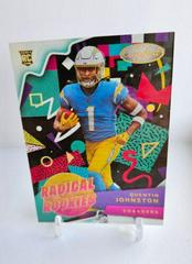Quentin Johnston #RAD-12 Football Cards 2023 Panini Certified Radical Rookies Prices