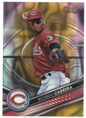 Ricardo Cabrera [Gold Lava] #TP-18 Baseball Cards 2022 Bowman's Best Top Prospects Prices