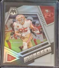 George Kittle [Silver] #SS-GK Football Cards 2023 Panini Mosaic Swagger Prices