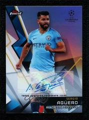 Sergio Aguero [Autograph] Soccer Cards 2018 Finest UEFA Champions League Prices