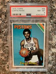 Curtis Rowe Basketball Cards 1975 Topps Prices