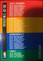Checklist No. 5 Basketball Cards 1992 Skybox Prices