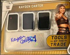 Kayden Carter #CS-KCT Wrestling Cards 2022 Panini Chronicles WWE Signatures Prices