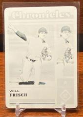 Will Frisch [Black] #34 Baseball Cards 2023 Panini Chronicles Prices