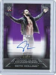 Seth Rollins [Purple] Wrestling Cards 2021 Topps WWE Undisputed Grand Slam Champions Autographs Prices