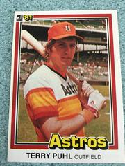 Terry Puhl Baseball Cards 1981 Donruss Prices