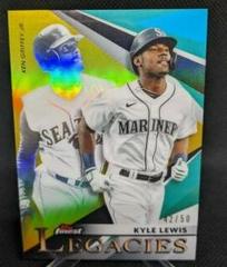 Kyle Lewis, Ken Griffey Jr. [Gold Refractor] Baseball Cards 2021 Topps Finest Legacies Prices