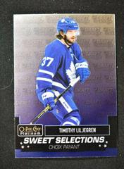 Timothy Liljegren Hockey Cards 2020 O Pee Chee Platinum Sweet Selections Prices