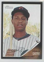 Starlin Castro [Black Refractor] #C5 Baseball Cards 2011 Topps Heritage Chrome Prices